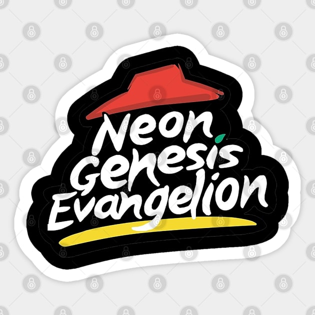 Neon Genesis Evangelion Sticker by gibsonmolly